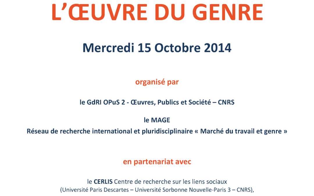 L’œuvre du genre