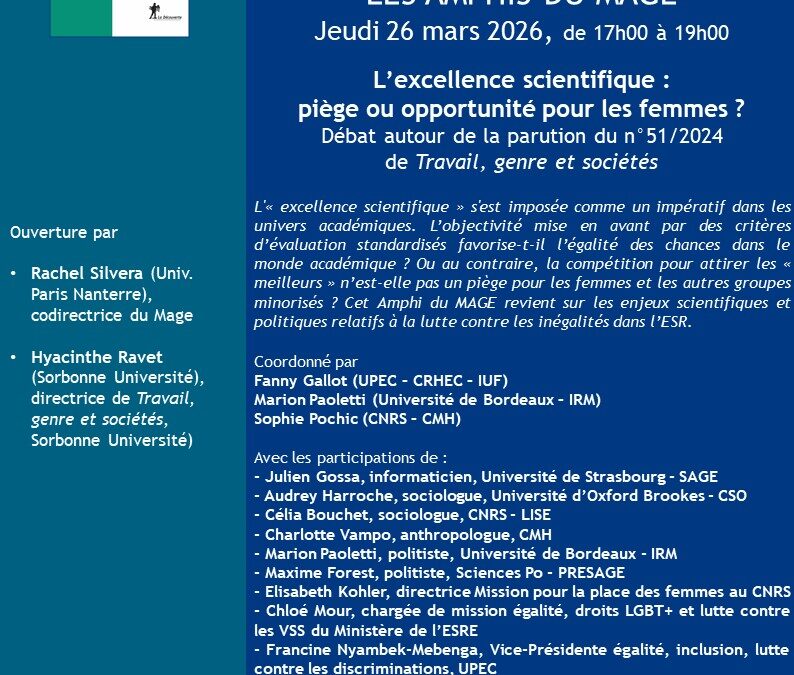 L’excellence scientifique : piège ou opportunité pour les femmes ?