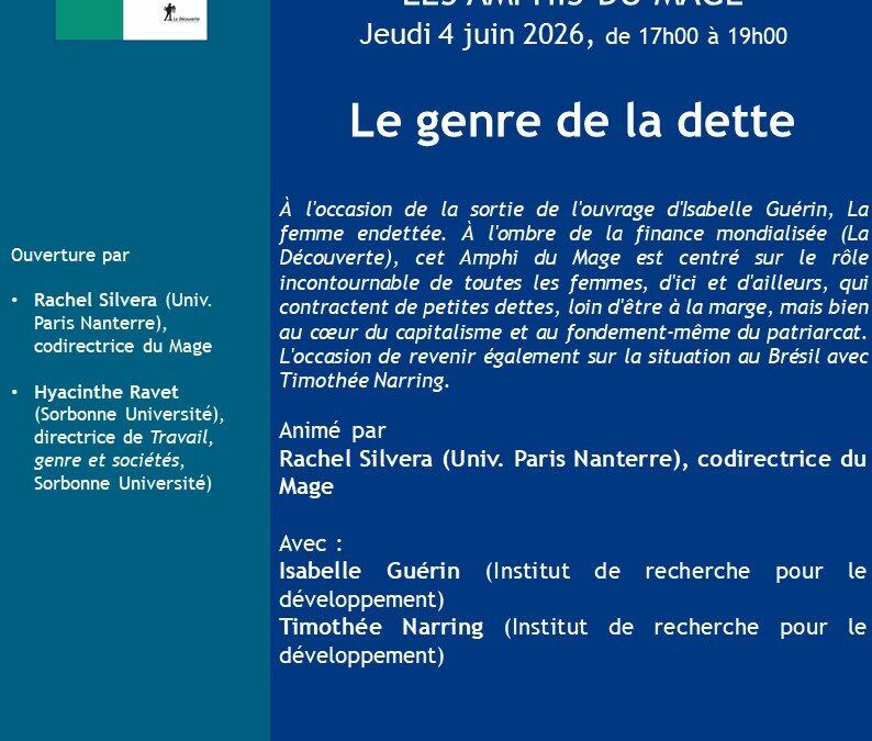 Le genre de la dette